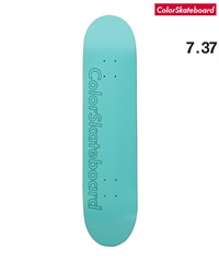COLOR SKATEBOARD カラースケート スケートボード デッキ 7.0～8.0inch  COLOR DECK RESIN 7 ムラサキスポーツ(EM-7.3inch)