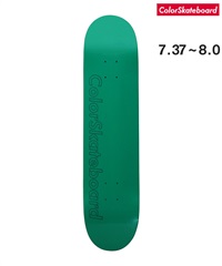 COLOR SKATEBOARD カラースケート スケートボード デッキ 7.0～8.0inch  COLOR DECK RESIN 7 ムラサキスポーツ(GR-7.3inch)