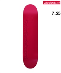 COLOR SKATEBOARD カラースケート スケートボード デッキ 7.0～8.0inch  COLOR DECK RESIN 7 ムラサキスポーツ(PK-7.2inch)