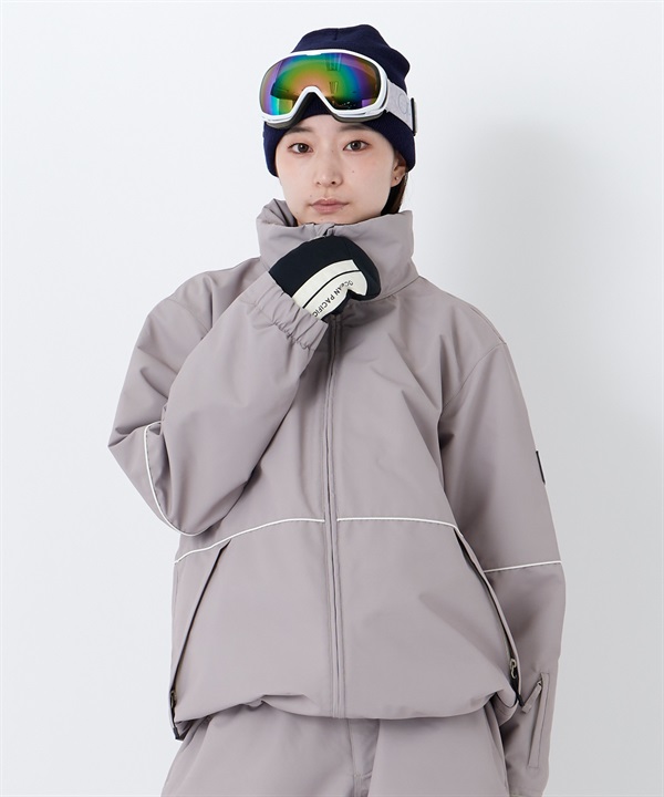 【早期購入/店頭受取対象外】OP オーシャンパシフィック スノーボード ジャケット レディース パイピングドジャケット 545301 ムラサキスポーツ 25-26モデル MM D18