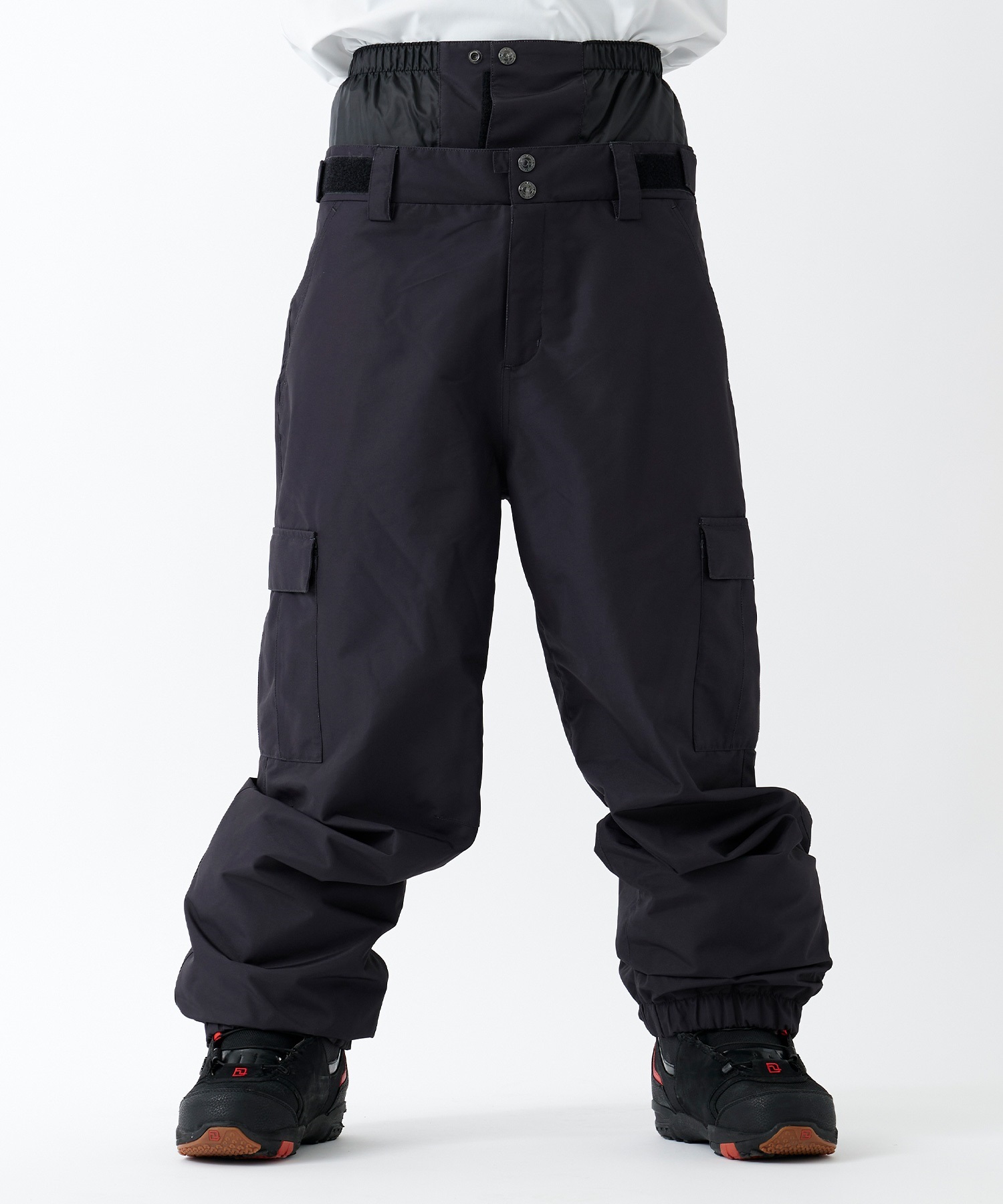 【2526】OP オーシャンパシフィック スノーボード パンツ ユニセックス ワークスタイルカーゴパンツ 545762 ムラサキスポーツ 25-26モデル MM D18(BK-M)