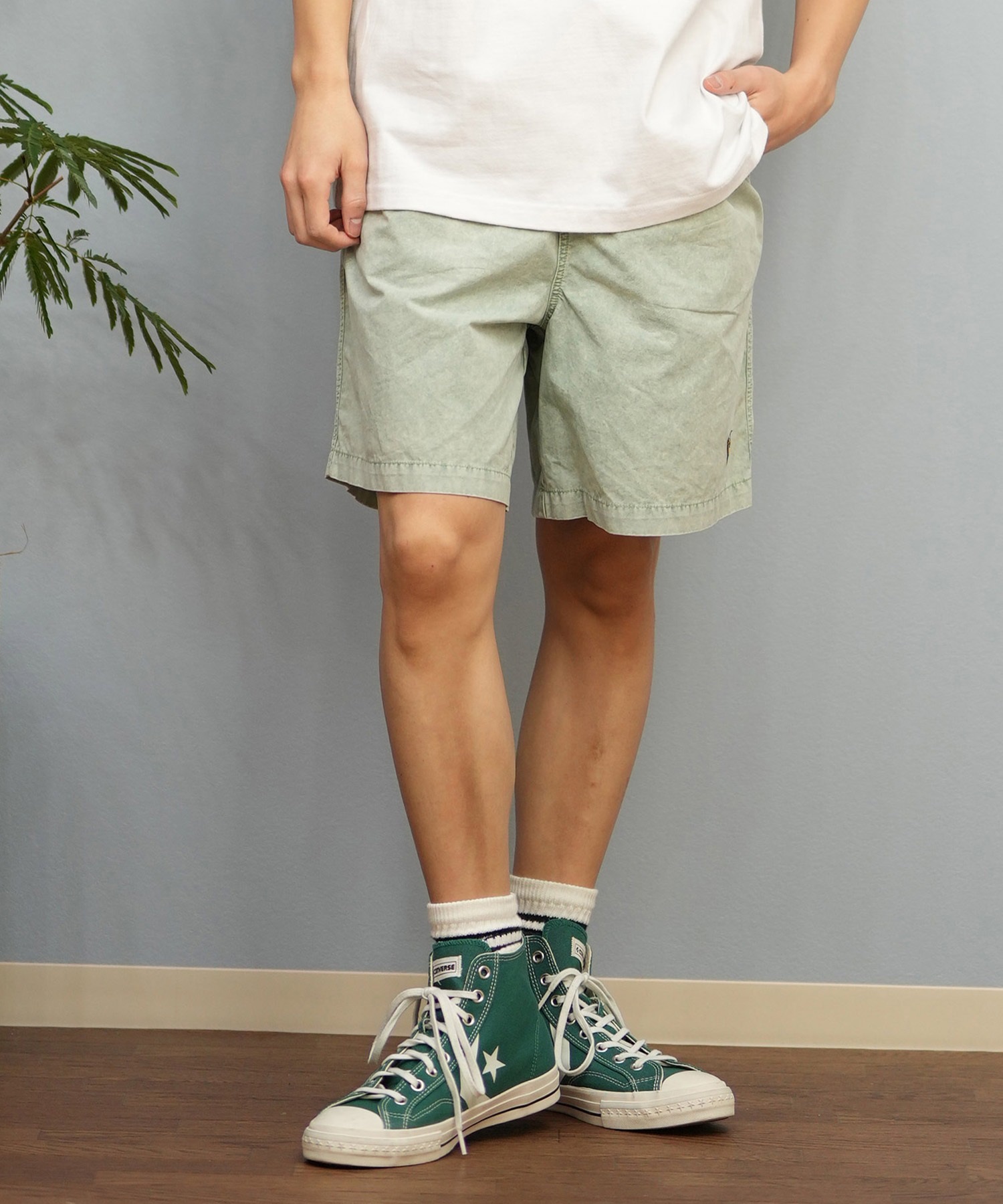 OP オーピー ハーフパンツ ショートパンツ メンズ ワンポイント ロゴ