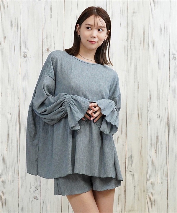 OP オーシャンパシフィック 水着 4点セット レディース 水陸両用 ラッシュガード 525814