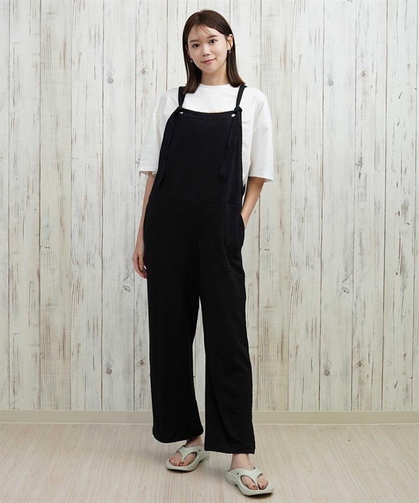 OP オーシャンパシフィック サロペット オーバーオール レディース 水着 ラッシュガード 水陸両用 525350