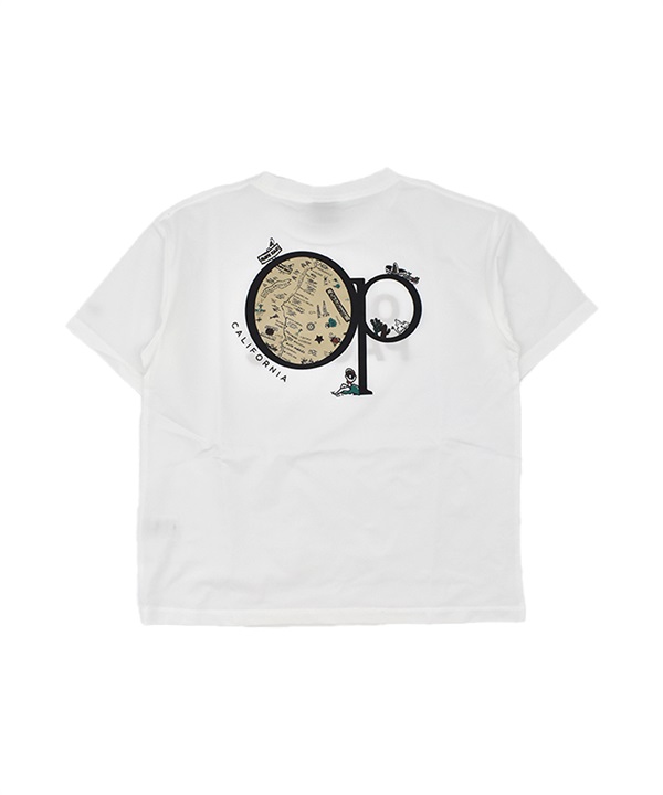 OP オーシャンパシフィック 半袖 Tシャツ キッズ ジュニア 子供 水陸両用 UVカット 吸汗速乾 軽量 ストレッチ 耐塩素 565461