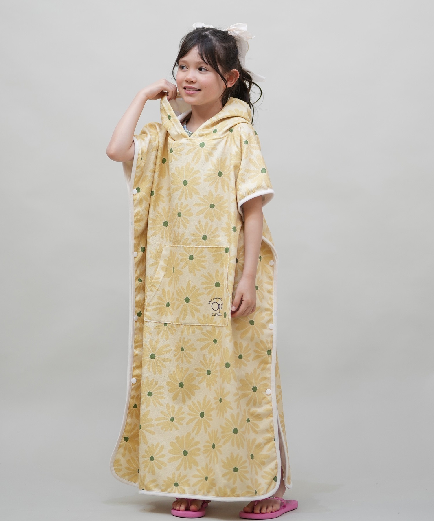 OP オーピー タオル キッズ ラップタオル スイムタオル 雑貨 GIRLS 565906(YL-FREE)