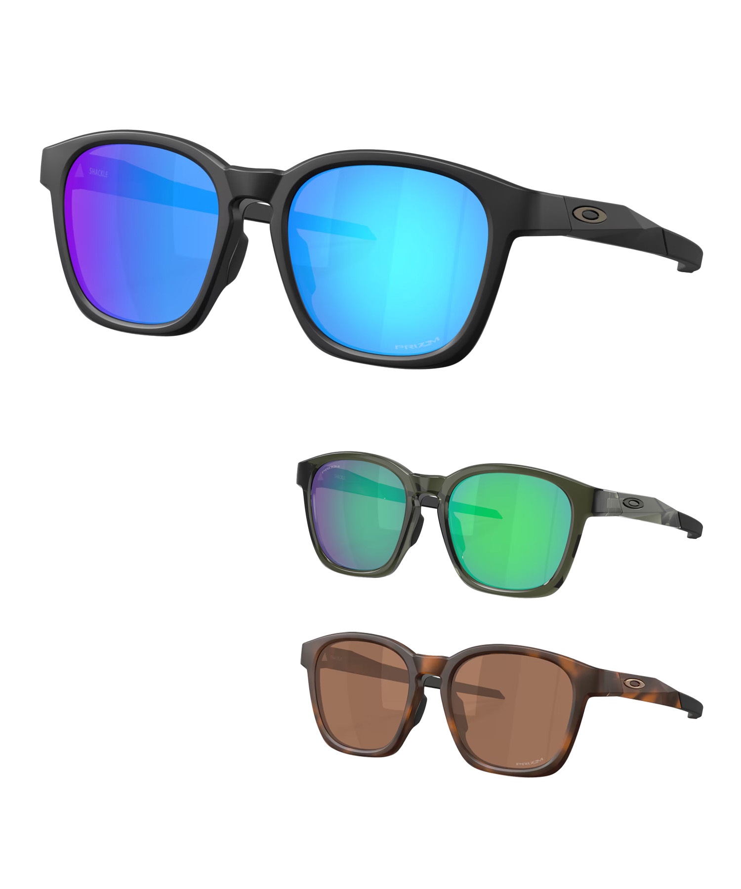 k*0様 OAKLEYオークリー正規品ハイブリッジフィット サングラス プリズム Oakley オークリー サングラス プリズム Shackle シャックル OO9507D