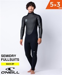 オニール MENS セミドライ・ウェットスーツ ONEILL オニール BZ MR ZEN ZIP SD 5X3mm MFW-106A5 メンズ ウェット