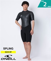 ONEILL オニール  バックジップ クラシック WSS-302A5 ウェットスーツ スプリング メンズ(BLK-ML)