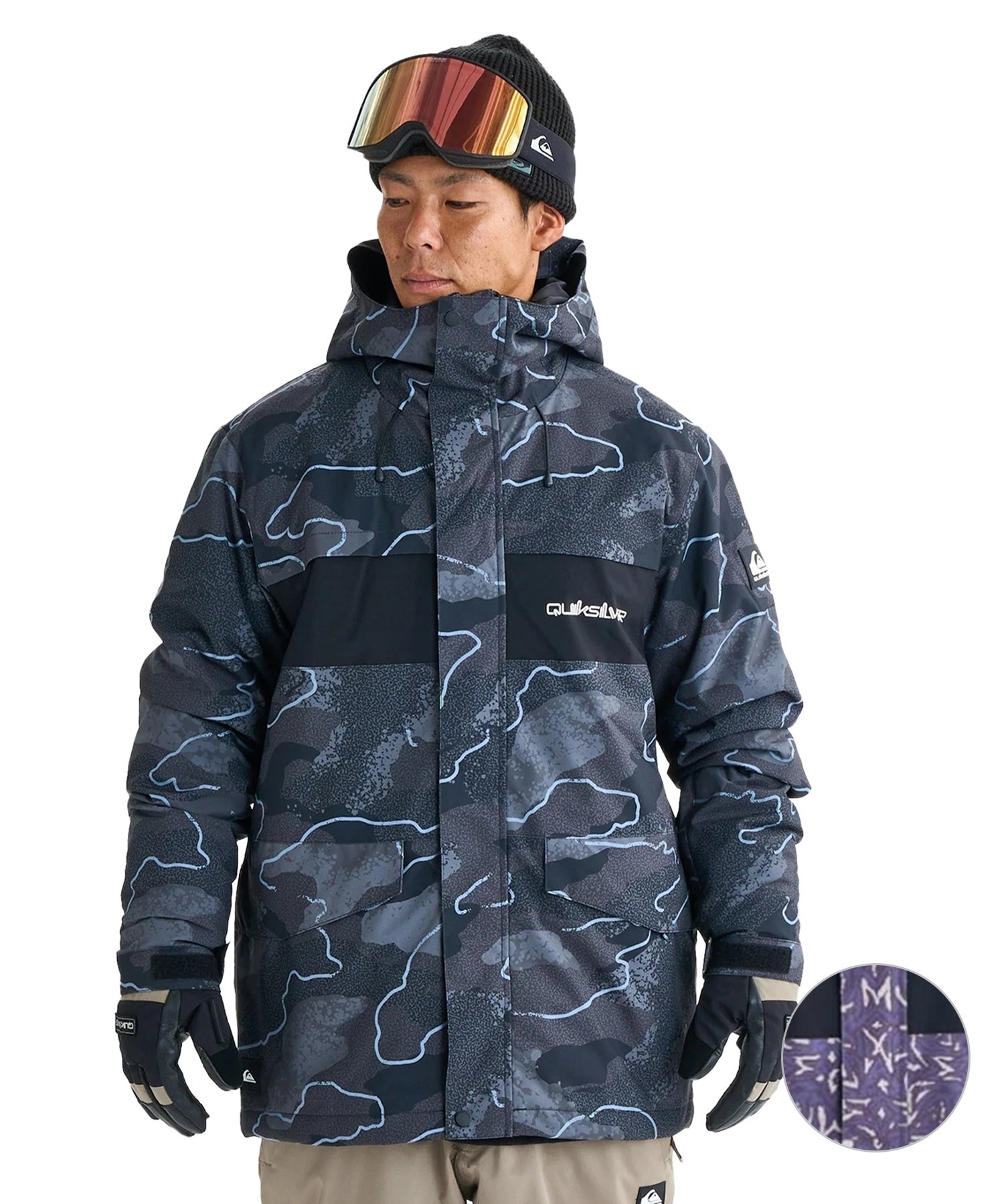 QUIKSILVER クイックシルバー MISSION PRINTED BLOCK JK ジャケット