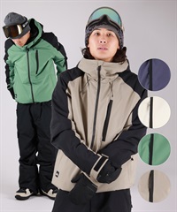 QUIKSILVER クイックシルバー MISSION BLOCK JK ジャケット スノーボード ウェア ユニセックス ムラサキスポーツ 25-26モデル MX J12 【2526】(WEG0-XS)