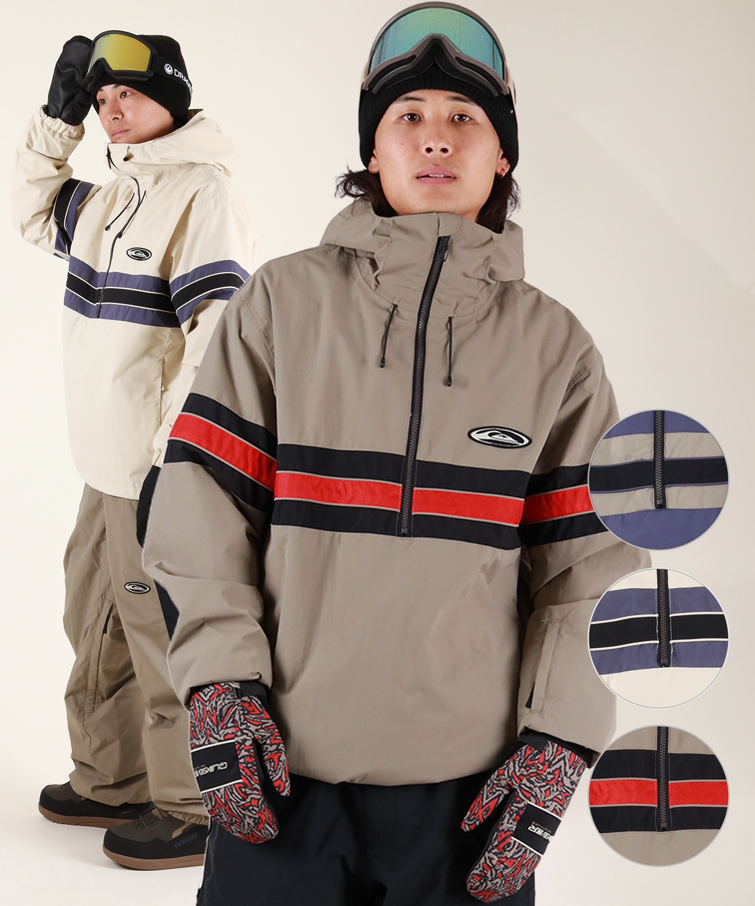 新品 クイックシルバー スノージャケット Quiksilver（クイックシルバー） スノージャケット メンズ MISSION