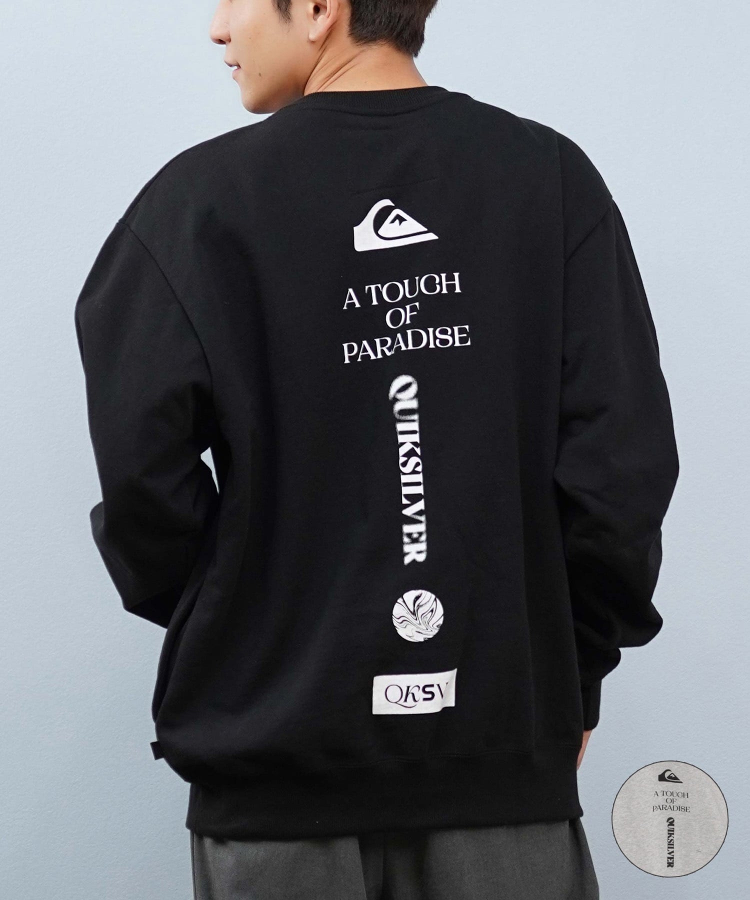 QUIKSILVER クイックシルバー トレーナー スウェット メンズ クルー