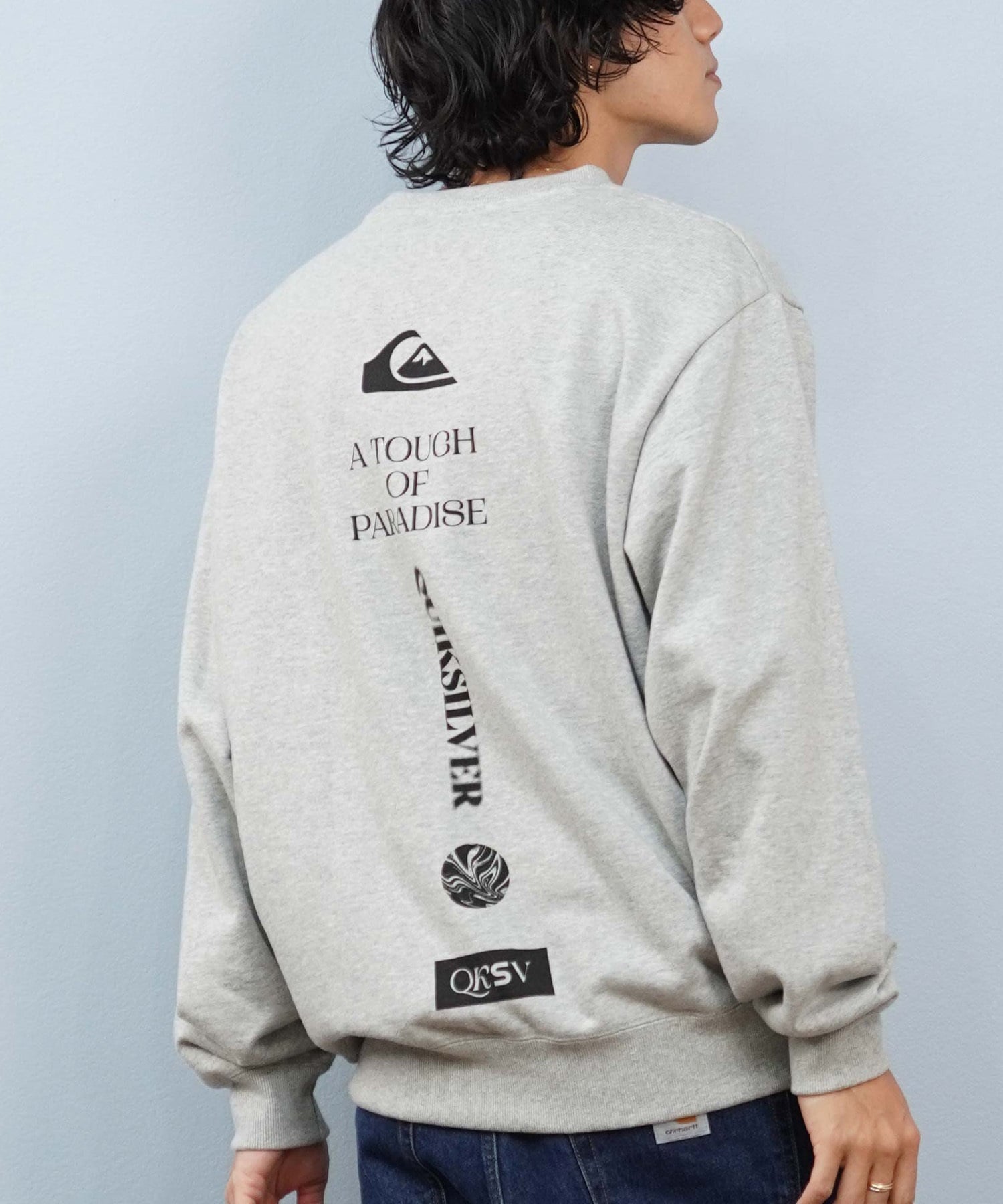 QUIKSILVER クイックシルバー トレーナー スウェット メンズ クルー