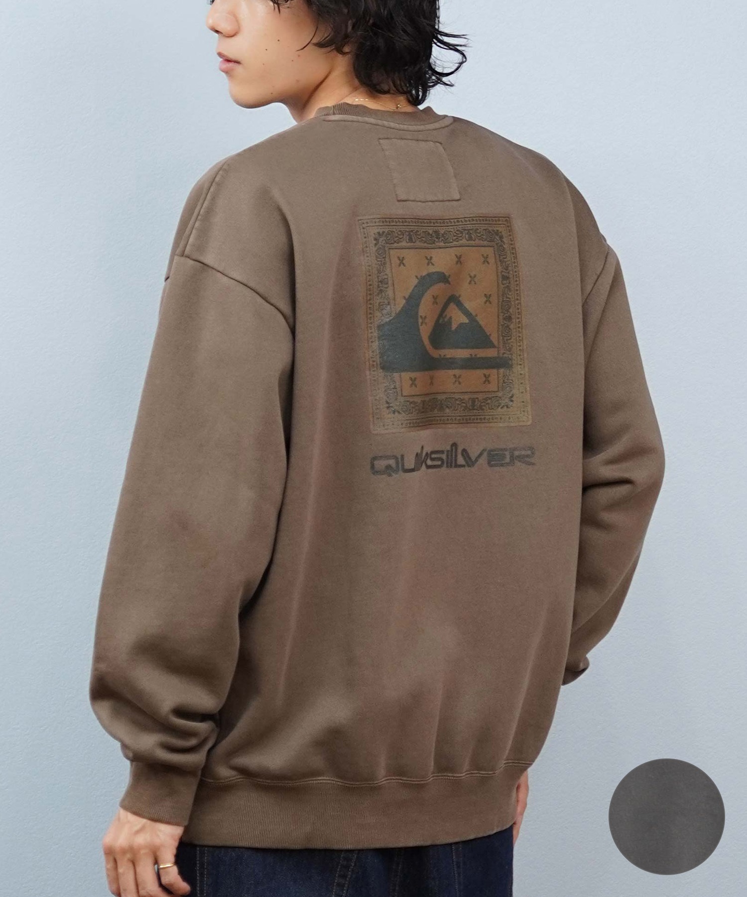 QUIKSILVER クイックシルバー トレーナー スウェット メンズ クルー