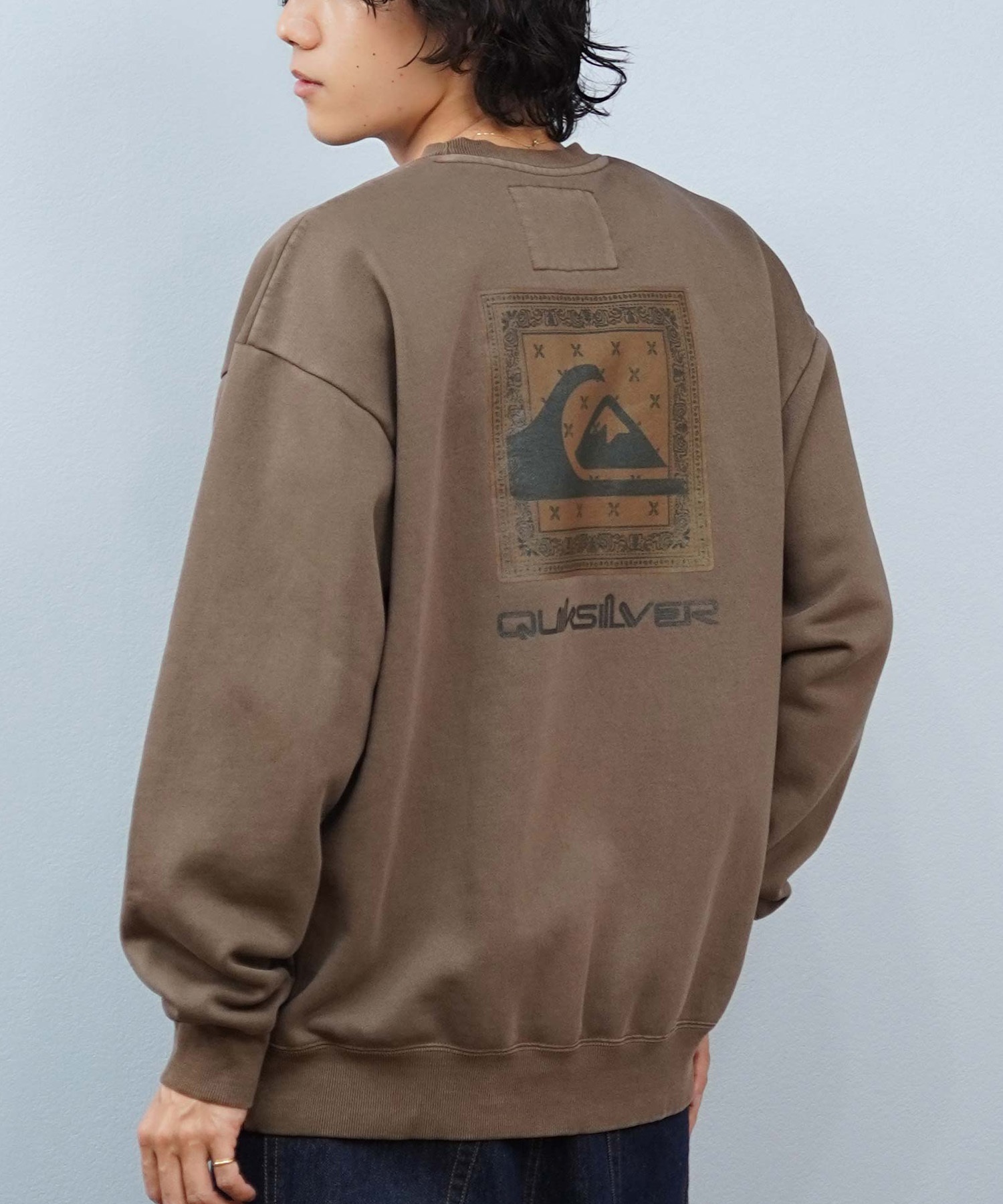 QUIKSILVER クイックシルバー トレーナー スウェット メンズ クルー