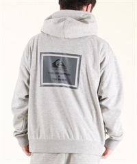 QUIKSILVER クイックシルバー プルオーバー パーカー メンズ スウェット フーディー バックプリント 防風 撥水 セットアップ対応 QPO254603M ムラサキスポーツ限定(HTR-M)