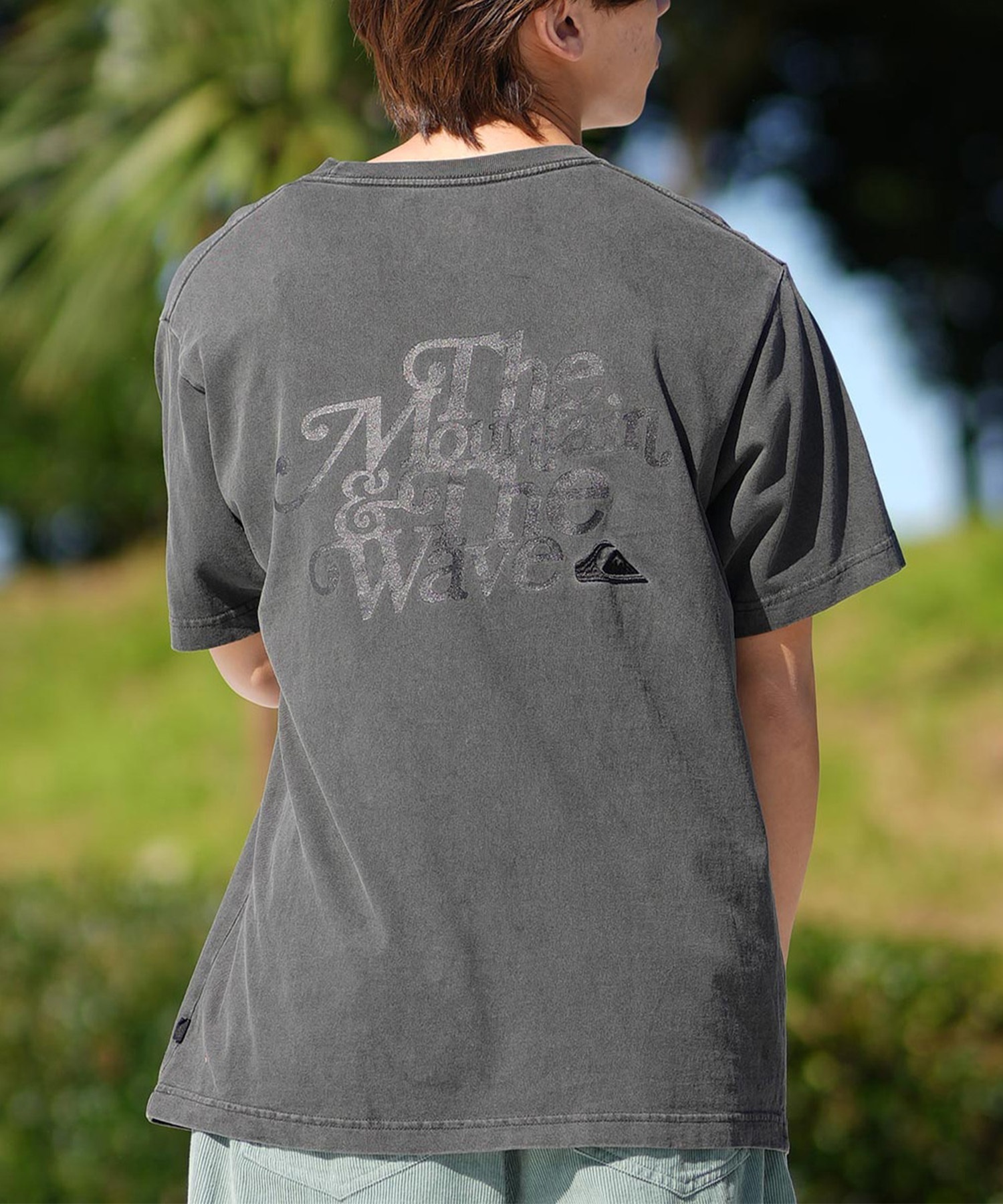 QUIKSILVER クイックシルバー 半袖 Tシャツ メンズ バック