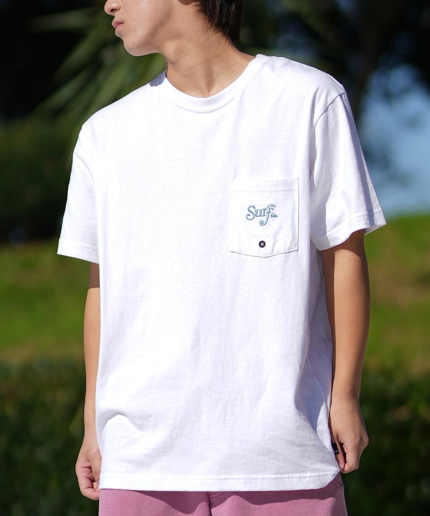 QUIKSILVER クイックシルバー 半袖 Tシャツ メンズ ポケットT QSD SURF