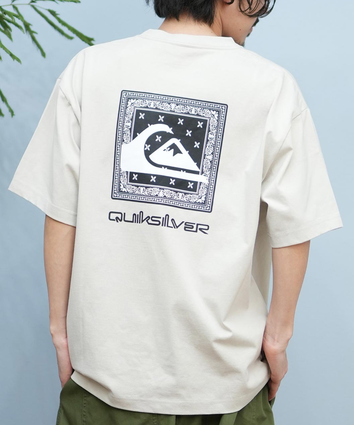 【保証書付】 半袖 クイックシルバー QUIKSILVER Tシャツ バック メンズ サーフィン・ボディボード