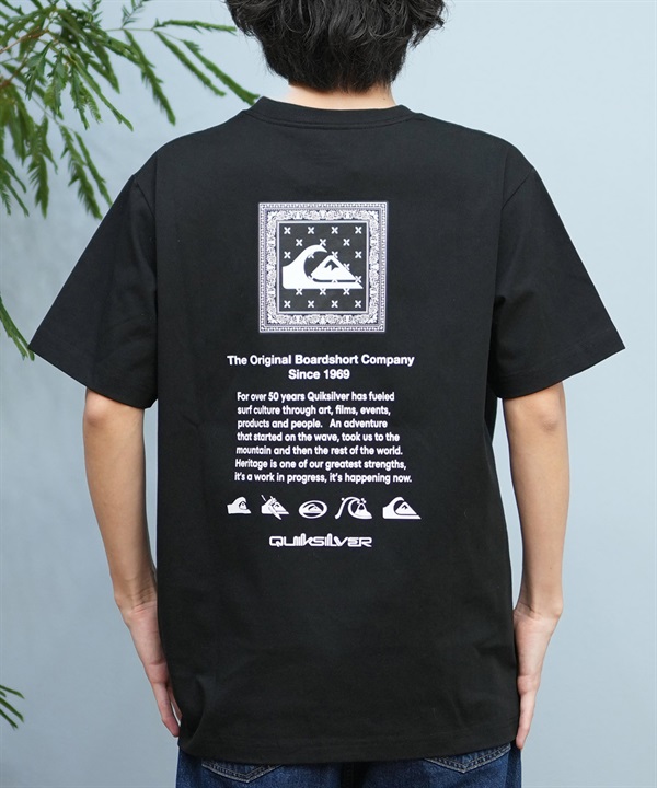 QUIKSILVER Tシャツ/タンクトップ ムラサキスポーツ限定 ファッション