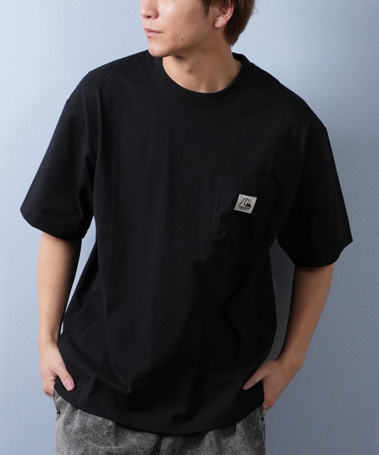 QUIKSILVER クイックシルバー 半袖 Tシャツ メンズ ポケT ワン