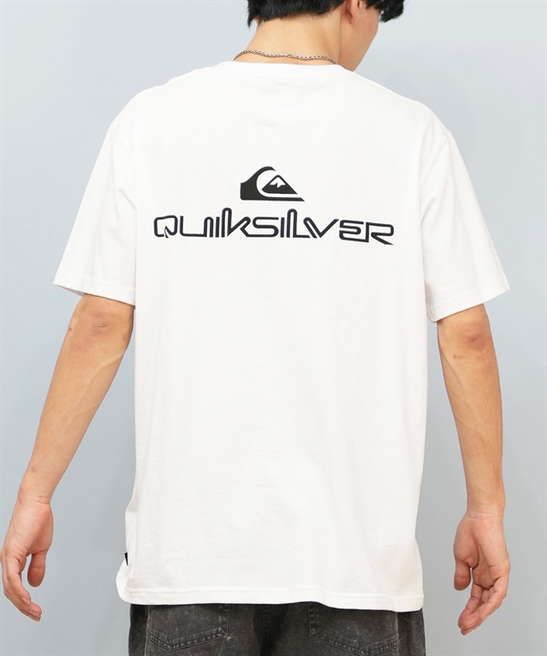 QUIKSILVER クイックシルバー 半袖 Tシャツ メンズ ロゴ フロントプリント バックプリント DOUBLE LOGO ST QST252013