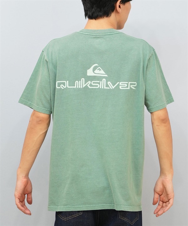 QUIKSILVER クイックシルバー 半袖 Tシャツ メンズ ロゴ フロントプリント バックプリント DOUBLE LOGO ST QST252013
