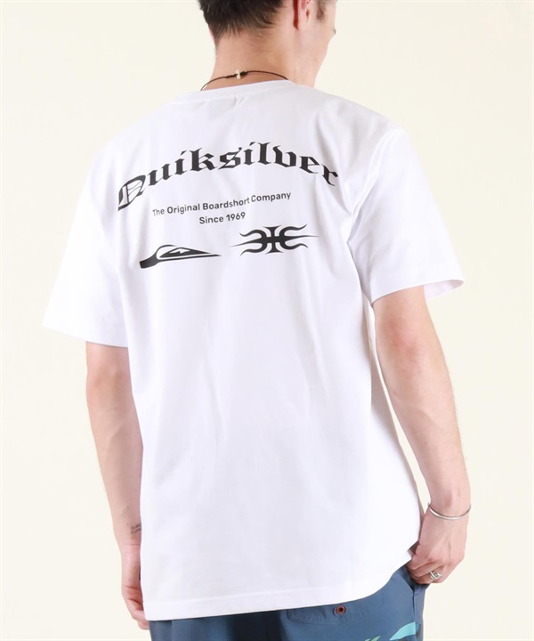 QUIKSILVER クイックシルバー 半袖 Tシャツ メンズ バックプリント QST252601M ムラサキスポーツ限定