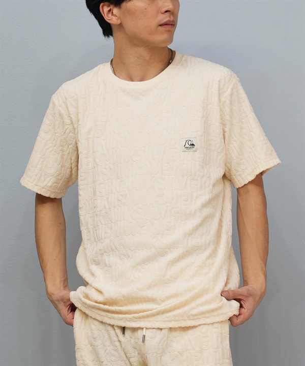 QUIKSILVER クイックシルバー 半袖 Tシャツ メンズ パイル生地 セットアップ対応 PILE WASH ST QST252606M ムラサキスポーツ限定