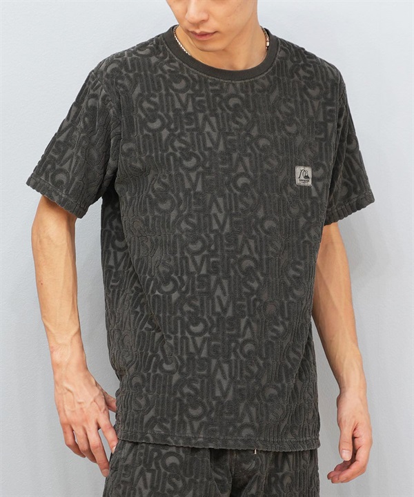 QUIKSILVER クイックシルバー 半袖 Tシャツ メンズ パイル生地 セットアップ対応 PILE WASH ST QST252606M ムラサキスポーツ限定