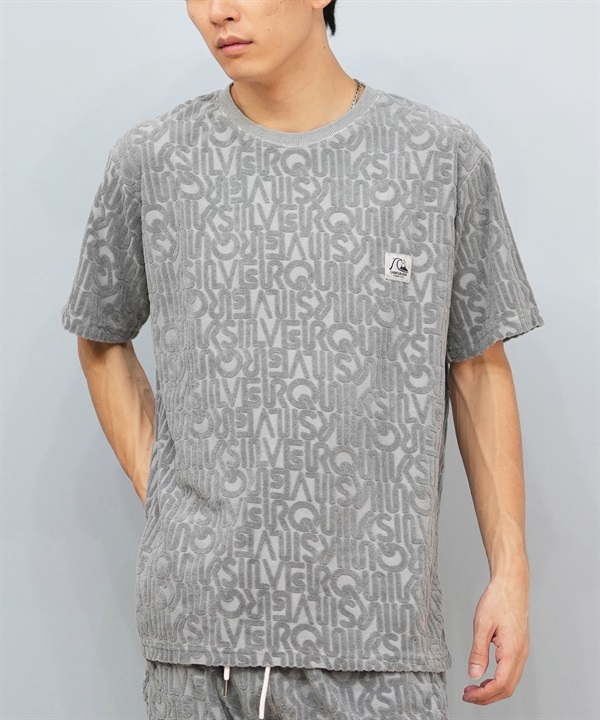 QUIKSILVER クイックシルバー 半袖 Tシャツ メンズ パイル生地 セットアップ対応 PILE WASH ST QST252606M ムラサキスポーツ限定