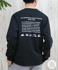 QUIKSILVER クイックシルバー メンズ 長袖Tシャツ ロンT シンプル ユニ