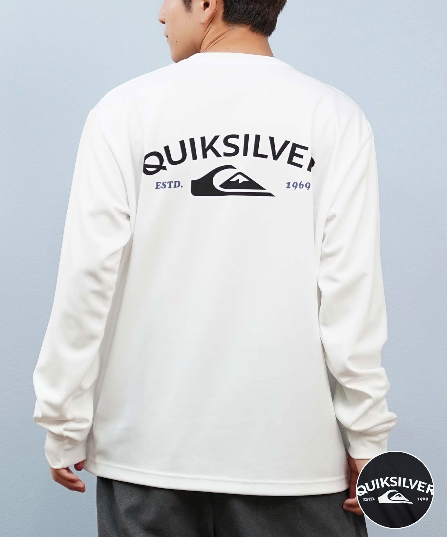 QUIKSILVER クイックシルバー 長袖 Tシャツ ロンT メンズ バック
