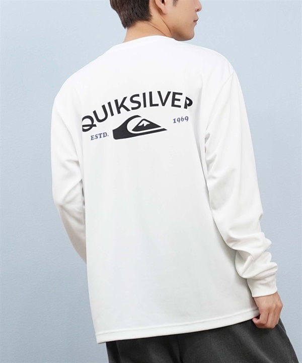 QUIKSILVER クイックシルバー 長袖 Tシャツ ロンT メンズ バックプリント ロゴ KNOWLEDGE AREA LT QLT254001