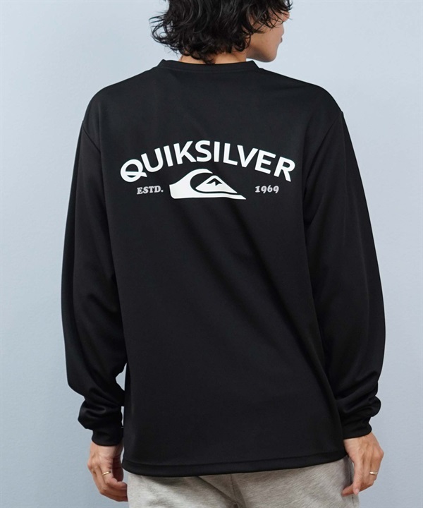 QUIKSILVER クイックシルバー 長袖 Tシャツ ロンT メンズ バックプリント ロゴ KNOWLEDGE AREA LT QLT254001