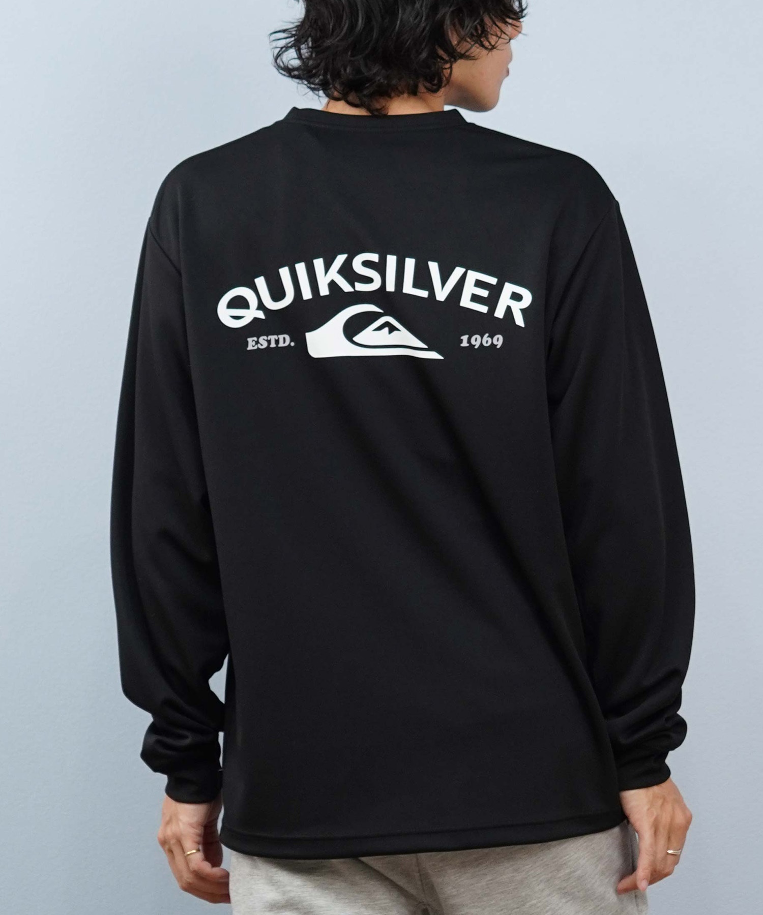 QUIKSILVER クイックシルバー 長袖 Tシャツ ロンT メンズ バック