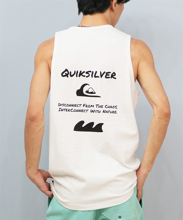 QUIKSILVER クイックシルバー タンクトップ メンズ バックプリント ロゴ QSL252602M ムラサキスポーツ限定