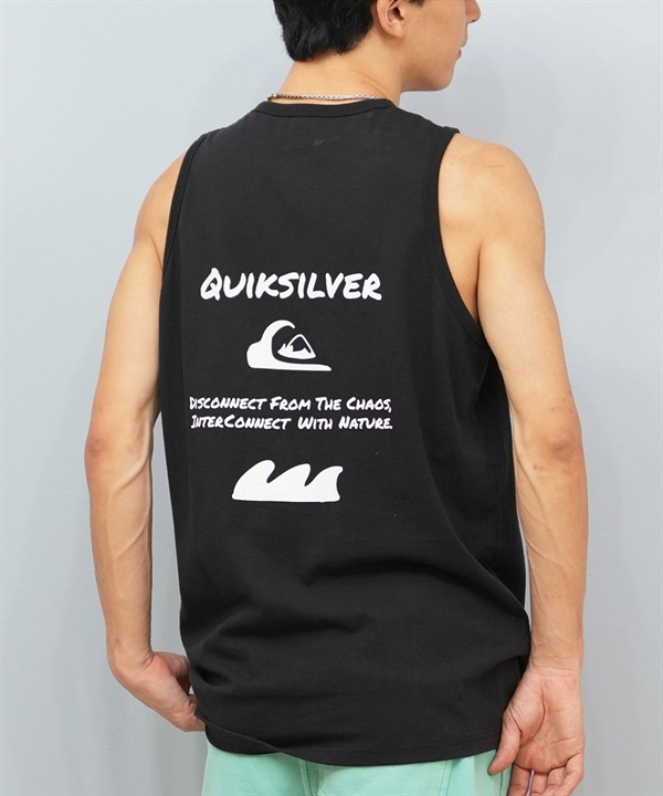 QUIKSILVER クイックシルバー タンクトップ メンズ バックプリント ロゴ QSL252602M ムラサキスポーツ限定