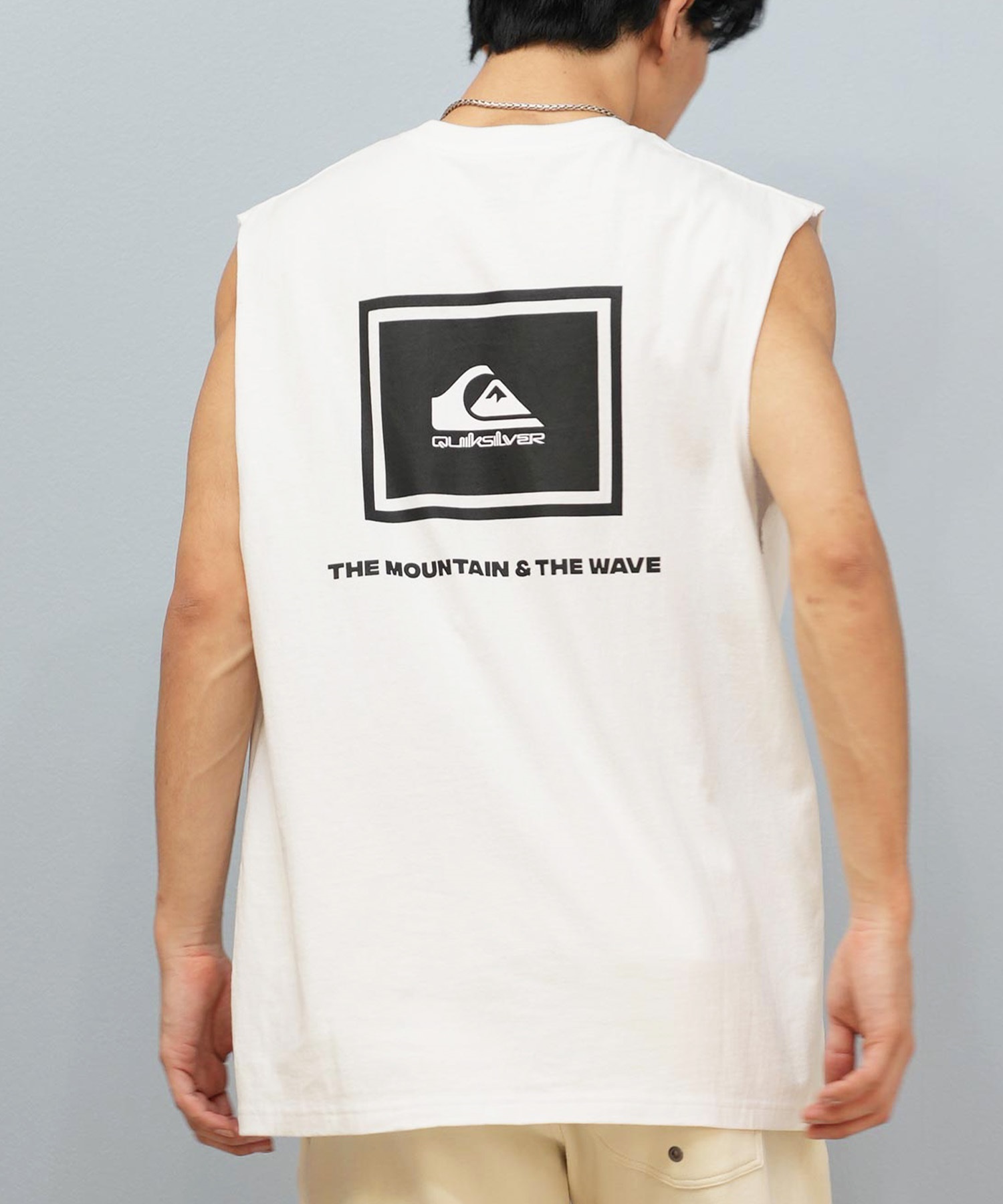 QUIKSILVER クイックシルバー タンクトップ メンズ バックプリント