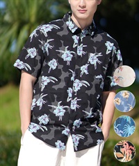QUIKSILVER クイックシルバー 半袖 シャツ メンズ 総柄 柄シャツ APERO CLASSIC SS EQYWT04605