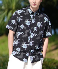 QUIKSILVER クイックシルバー 半袖 シャツ メンズ 総柄 柄シャツ APERO CLASSIC SS EQYWT04605
