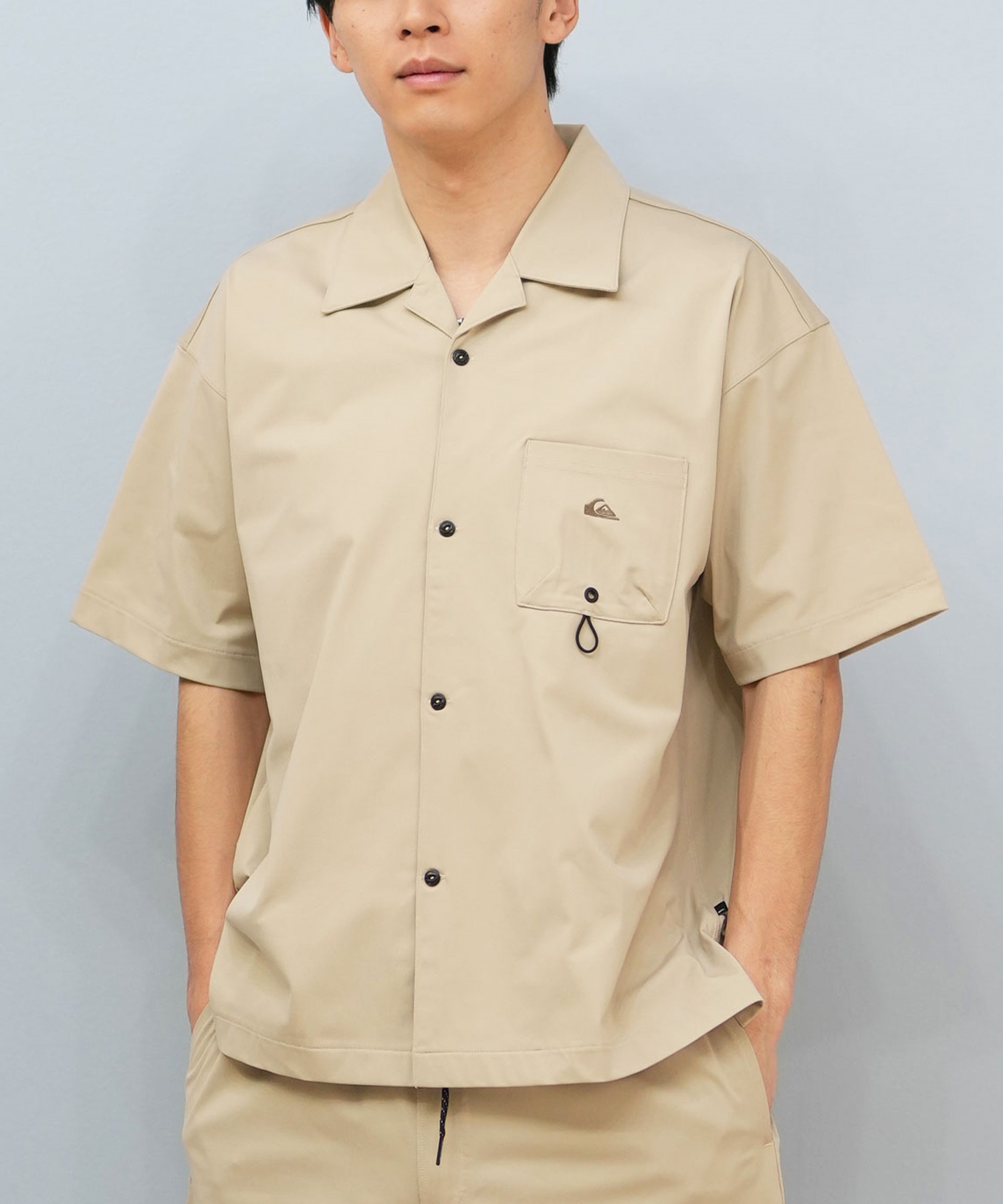 QUIKSILVER クイックシルバー 半袖 シャツ メンズ ポケット ワン