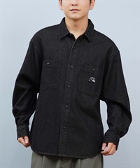 QUIKSILVER クイックシルバー 長袖 シャツ メンズ デニムシャツ