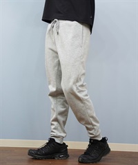 QUIKSILVER クイックシルバー ロングパンツ メンズ WR DOUBLE LOGO PANT フリースパンツ 防風 撥水 セットアップ対応 QPT254003(HTR-M)