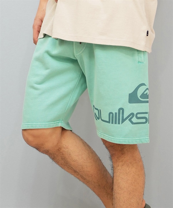 QUIKSILVER クイックシルバー ハーフパンツ ショートパンツ メンズ スウェットショーツ ロゴ QWS252605M ムラサキスポーツ限定