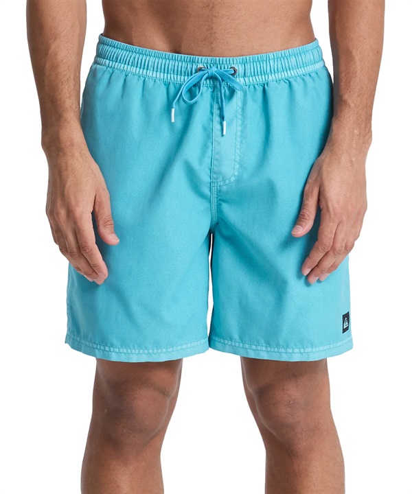 QUIKSILVER クイックシルバー 水着 トランクス ボードショーツ メンズ 海パン ワンポイント ロゴ 17インチ 水陸両用 EQYJV04156