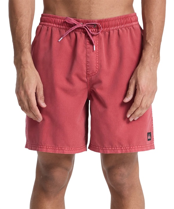 QUIKSILVER クイックシルバー 水着 トランクス ボードショーツ メンズ 海パン ワンポイント ロゴ 17インチ 水陸両用 EQYJV04156