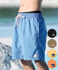 QUIKSILVER クイックシルバー 水着 海パン トランクス サーフパンツ メンズ ボードショーツ 19インチ EVERYDAY SOLID VOLLEY 19 EQYJV04137(KVJ0-S)