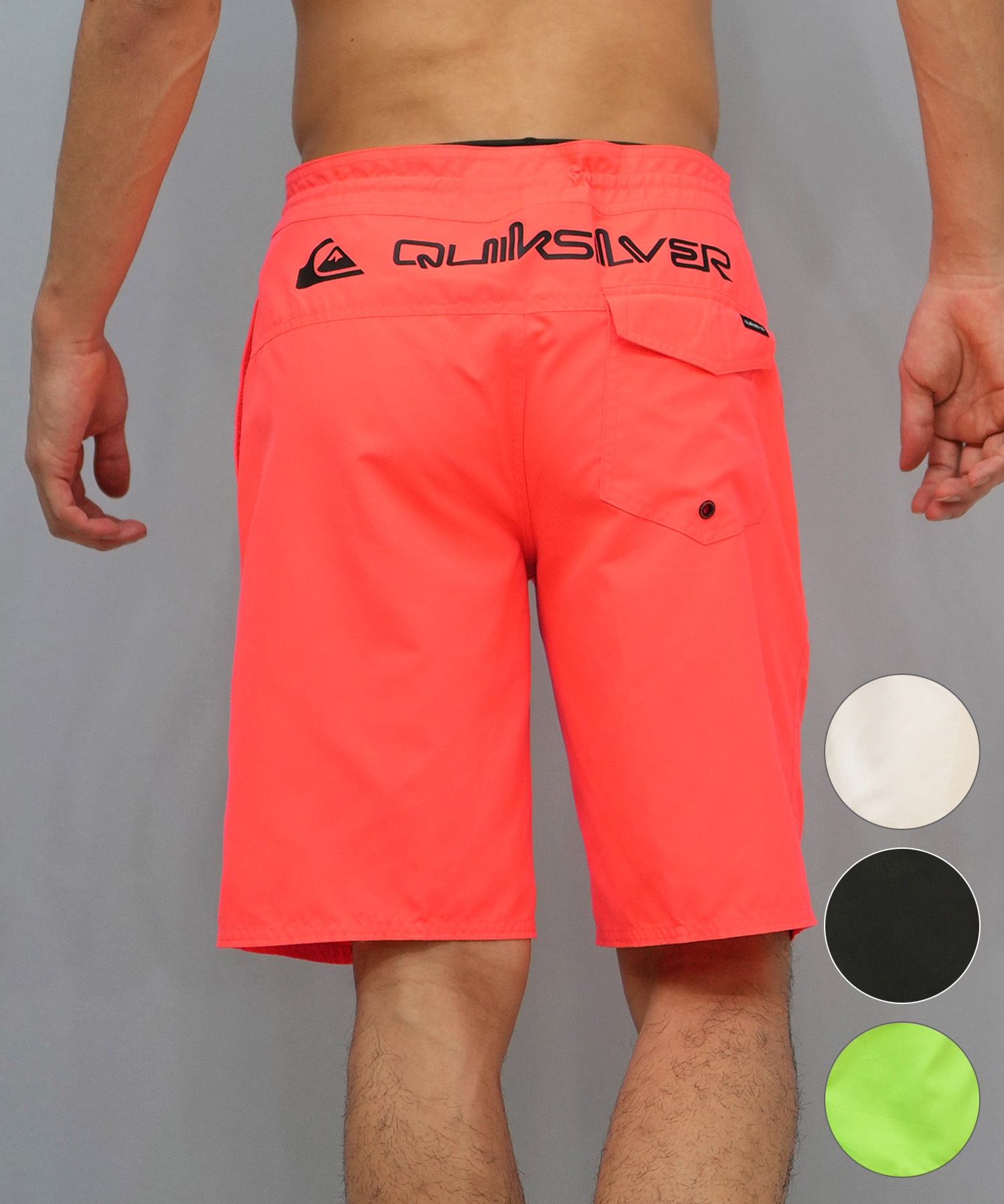 Quiksilver クイックシルバー　オレンジ 水着28インチ　海パン QUIKSILVER クイックシルバー 水着 海パン トランクス サーフ